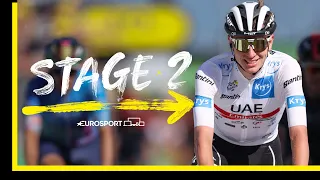 Jakobsen's epic comeback from coma to victory | 2022 Tour de France - Stage 2 Highlights | Eurosport