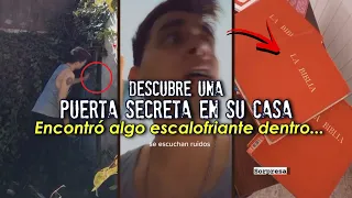 Encontró una puerta secreta en su nueva casa | Te dará escalofríos