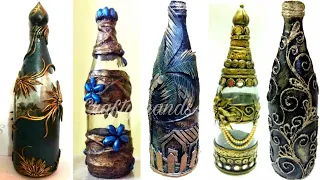 5 amazing Antique bottle decor ideas | bottle decoration | diy bottle art