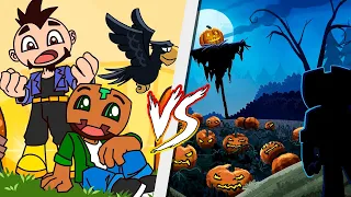 😍 PAN PAN PAN 🍞 vs 🎃NOCHE DE HALLOWEEN👻🎤🎵 PARODIA MUSICAL ANIMADA ¿CUAL ES MEJOR?