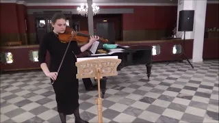 Sofia Tsvetkova - J.S.Bach, Air on G string (arr. A. Willhelmi)