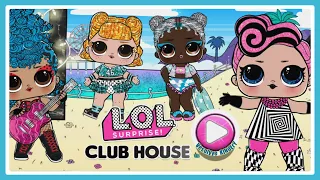 L.O.L. Surprise! Club House 👧👩‍🦰 👩‍🦱 New game with lol dolls @VesolyyeKiNdErY