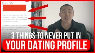 3 Things Women Should Never Put in Her Dating Profile