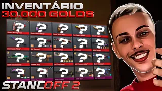 meu INVENTÁRIO de 30.000 GOLDS no STANDOFF 2!! ( QUANTO GASTEI? 💸 ) 🔴 STANDOFF 2