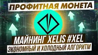 МАЙНИНГ XELIS XEL | ПРОФИТНАЯ МОНЕТА | ЭКОНОМНЫЙ И ХОЛОДНЫЙ АЛГОРИТМ