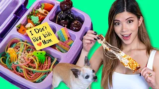 I Tried Edible Food Art on Tik Tok | Kids Lunch 2