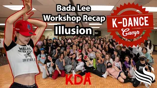[K-Dance Camp LA 2022] Bada Lee Workshop Recap | aespa - Illusion