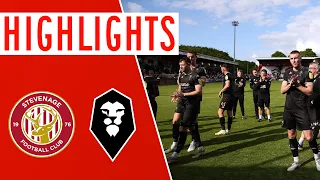 HIGHLIGHTS | Stevenage 4-2 Salford City