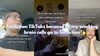 Fanfiction TikToks because all my working brain cells go to fanfiction
