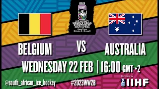 2023 IIHF ICE HOCKEY WOMEN'S WORLD CHAMPIONSHIP Division II, Group B SOUTH AFRICA. Game 4