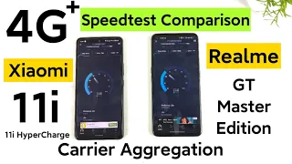 Xiaomi 11i vs Realme GT Master Edition 4G+ Speedtest Comparison Shocking Results 😱🔥🔥🔥