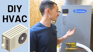 Installing a VERY Efficient Ducted Heat Pump (MRCOOL Universal Install)