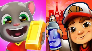 Talking Tom Gold Run FANTASTIC FORCES EVENT SUPER TOM VS Subway Surfers World Tour 2021 Paris