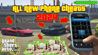 GTA 5 All NEW Secret Phone Cheats! (Money Cheat, Weapon Cheat & more)