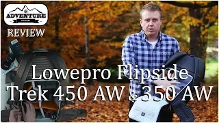 [Review] Lowepro Flipside Trek 450 AW camera backpack (& 350 AW comparison!)