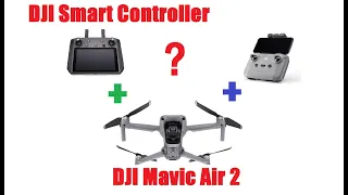 Подключение DJI Smart Controller к DJI Mavic Air 2