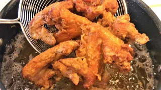 How to Make Chinese Takeout Style Chicken Wings | Chinese Chicken Wings | Fried Chicken Wings