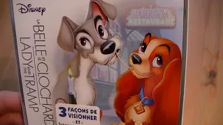 Présentation (unboxing) du film Lady and the Tramp Signature Collection en combo Blu-ray/DVD