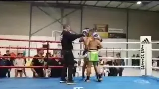 Muay thai gladiatrix Italia Vs francia Salvatore Montone vs yoann loureiro