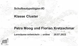 Lernräume entwickeln::online - Schulbautypologie #3 Klasse Cluster