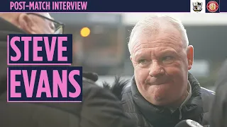 Steve Evans' reaction | Port Vale 2-2 Stevenage