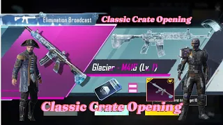 🥵M416 Glacier wish  Crate Opening | 380 + Classic Crate Opening | PUBG Mobile 🔥🔥