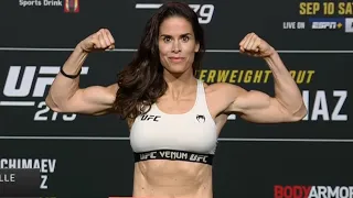 Danyelle Wolf and Norma Dumont - Official Weigh-ins - (UFC 279: Diaz vs. Ferguson) - /r/WMMA