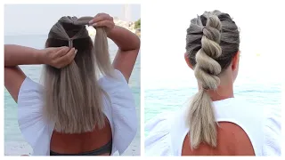 DIY One side Pull-Through Braid