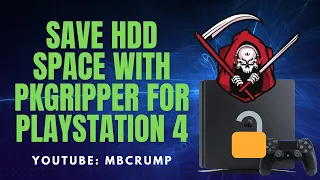 Save Hard Disk Drive space on your Jailbroken PS4 with PkgRipper!