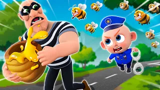 Baby Police Chase Thief | Police Officer Song and More Nursery Rhymes & Kids Songs | Songs for KIDS
