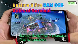 Realme 8 Pro Rules of Survival | Snapdragon 720G, RAM 8GB