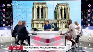 "Les Grandes Gueules" de RMC: tout pour Notre-Dame, rien pour les autres?