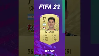 Exequiel Palacios - FIFA Evolution (FIFA 18 - EAFC 24)