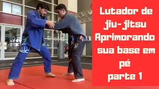 Lutador de Jiu-jitsu aprendendo | Judo  parte 1