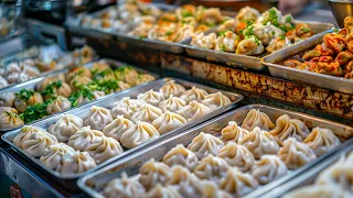 Super Delicious! Never get enough for Dumplings and Buns - Chinese Street Food 2024 Compilation