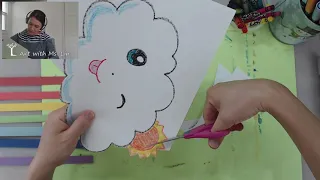 (Easy) Cloud & Rainbow Paper Craft
