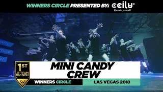 Mini Candy Crew | 1st Place Jr Team | Winners Circle | World of Dance Las Vegas 2018 | #WODVEGAS18