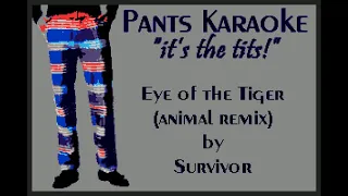 Survivor - Eye of the Tiger (barnyard animal remix) [karaoke]