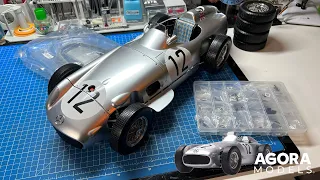 Build the 1:8 Scale Stirling Moss 1955 Mercedes W196R - Pack 12 - Part 1 - Completing the Vehicle