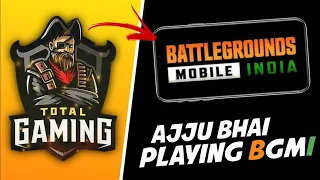 AJJUBHAI FIRST TIME PLAYING BGMI ||  @TOTAL GAMING|| BGMI GAME PLAY #1