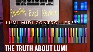 ROLI LUMI Keys as a Midi CONTROLLER?? REAL REVIEW