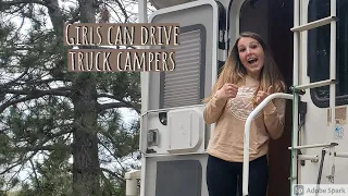 Girls Can Drive Truck Campers / Exploring Superior's Rustic Campgrounds