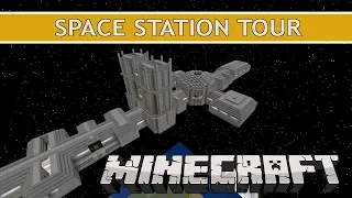 AMAZING Space Station Tour in Minecraft