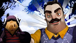 НОСТАЛЬГИЯ ПРИВЕТ СОСЕД - ВСПОМНИМ ВСЁ HELLO NEIGHBOR Alpha 4