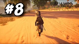 Assassin's Creed Origins Gameplay Walkthrough Part 8 - We Get to Fight Hippo's!