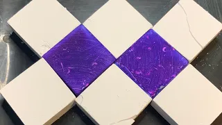 More Purple! Dyed and Fresh Gym Chalk Crush l ASMR l Oddly Satisfying