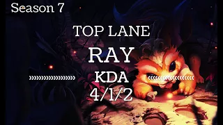 Ray - Gnar vs Urgot - NA - Gameplay Highlight S7