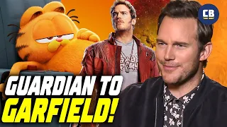 Chris Pratt Returning As Star-Lord?! Talking Guardians and Garfield with Chris Pratt!