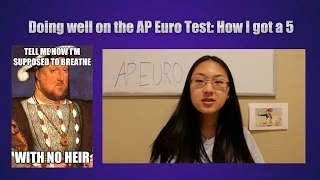 How I got a 5 on the AP Euro Test!