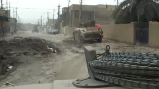 Road Side Bomb in Iraq